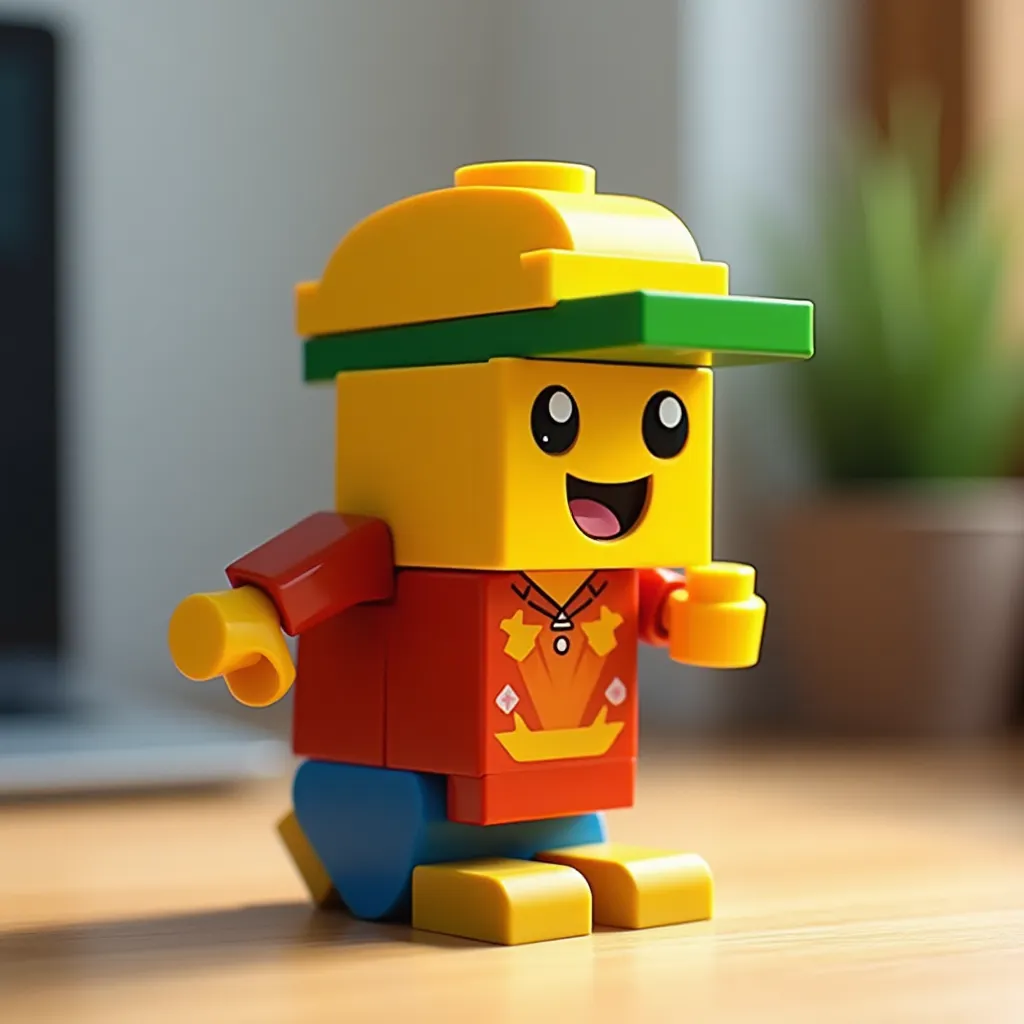 Brick Happy Builder Figure model: detailed DIY creation | BrickCenter
