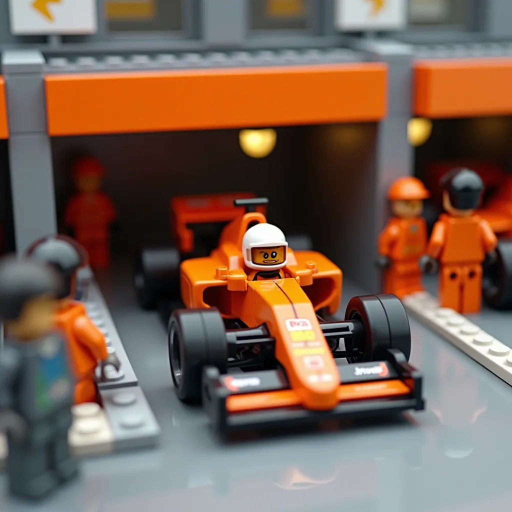 Brick Brick Racing Team Set model: detailed DIY creation | BrickCenter