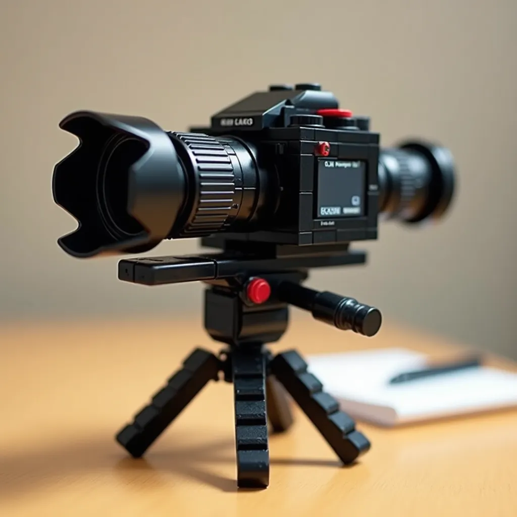 Brick Mini DSLR Camera Model model: detailed DIY creation | BrickCenter