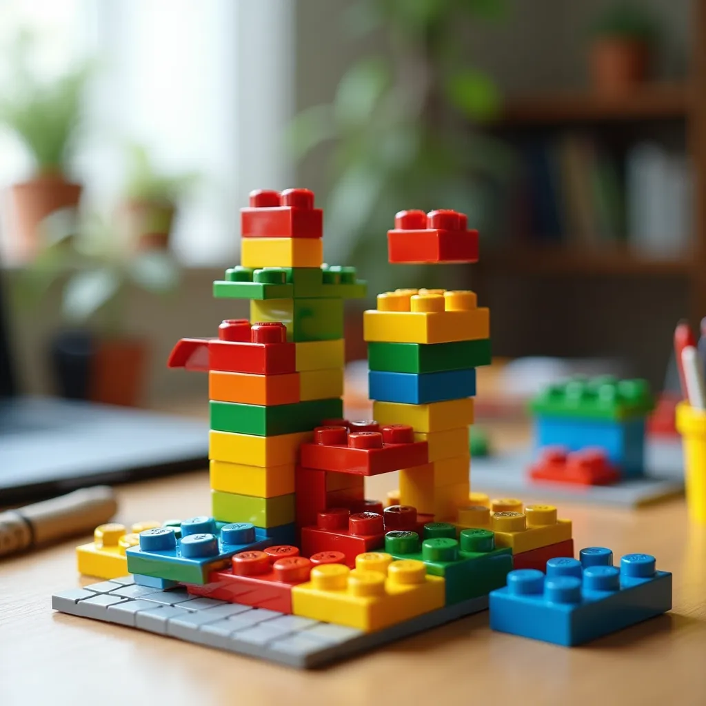 Brick Creative Builder Set model: detailed DIY creation | BrickCenter