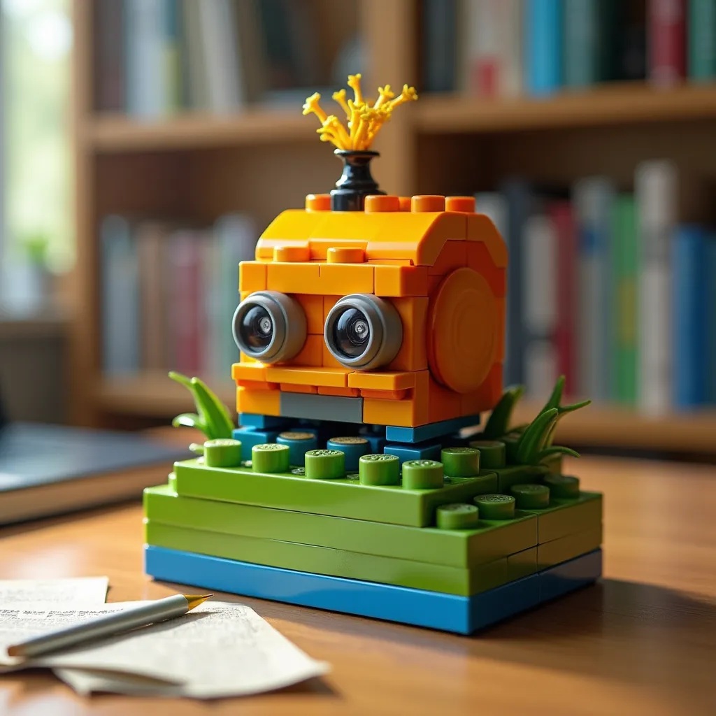 Brick Happy Monster Brick Build model: detailed DIY creation | BrickCenter