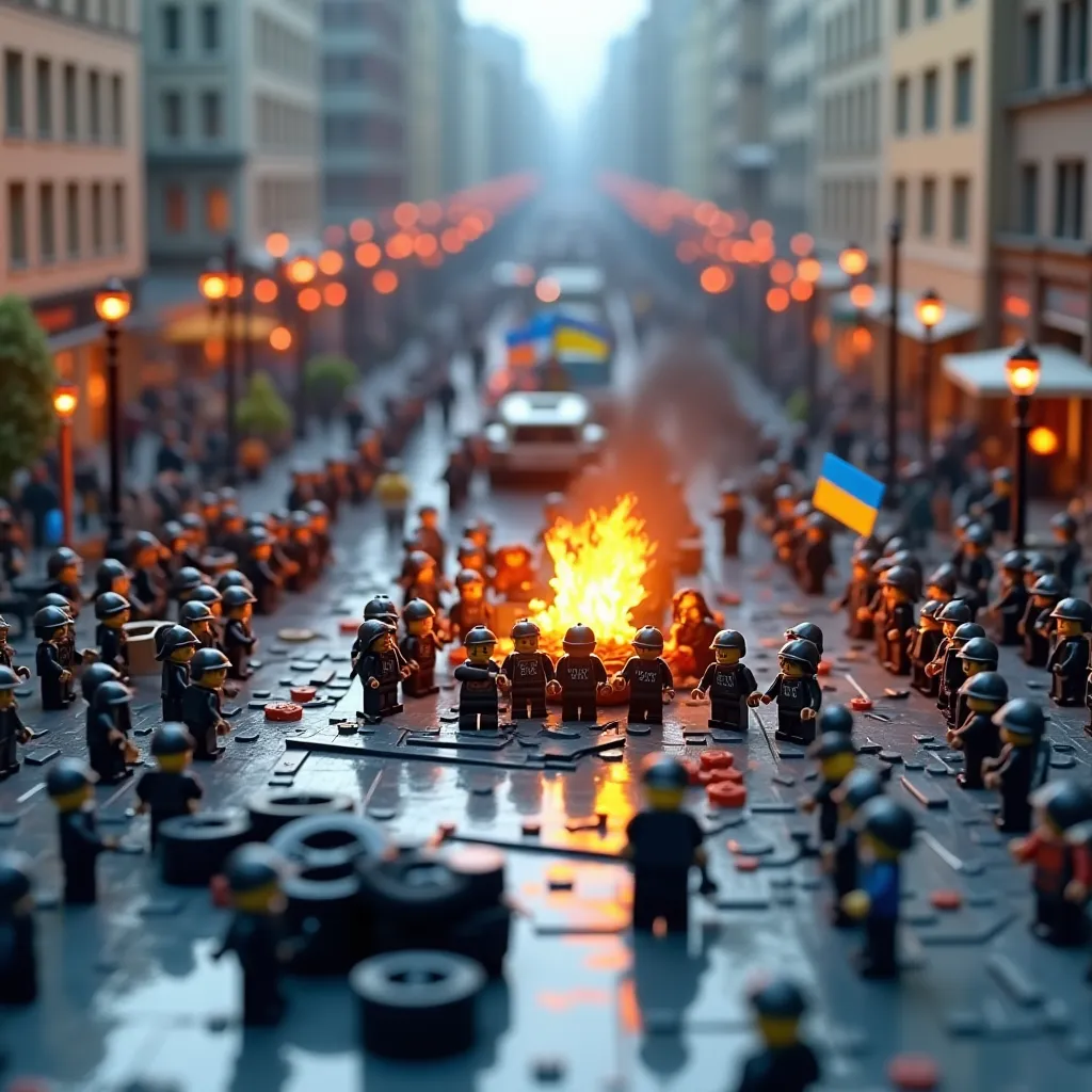Bricks Riot Brick Brick Riot Scene Set model: detailed DIY creation | BrickCenter
