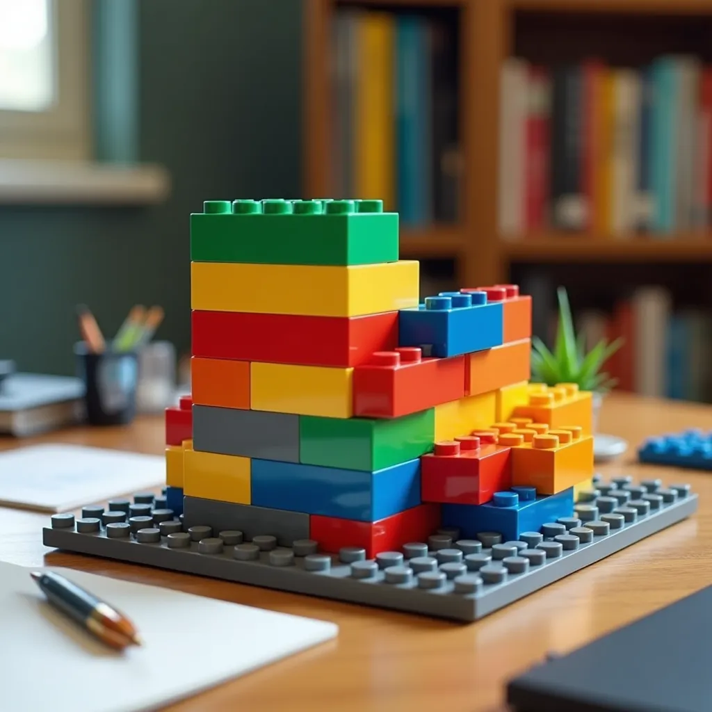 Brick Brick Classic Medium Brick Box model: detailed DIY creation ...