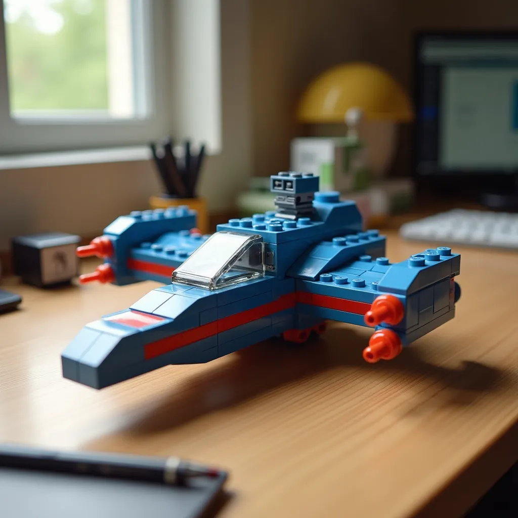 Brick Brick Space Cruiser model: detailed DIY creation | BrickCenter